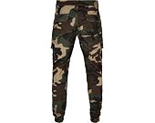 Kalhoty Urban Classic TB3137 Camo Cargo Jogging Pants 2.0 Woodland Camo