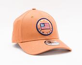 Kšiltovka New Era 9FORTY US Flag Pack Strapback Toffee