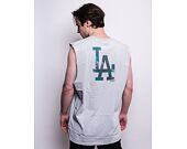 Tílko New Era MLB Infill Team Logo Los Angeles Dodgers Dolphin Gray