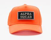 Kšiltovka Alpha Industries VLC Patch Cap 196901 Flame Orange