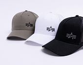 Kšiltovka Alpha Industries Trucker Cap Small Logo 126903 Black