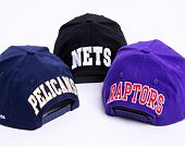 Kšiltovka Mitchell & Ness Brooklyn Nets Solid Redline Dropback Black