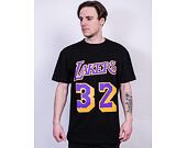 Triko Mitchell & Ness INTL972 Los Angeles Lakers Magic Johnson 32 Black