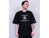 Triko Champion T T-Shirt Espresso 216429 NBK Black