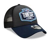 Kšiltovka New Era 9FORTY NFL 21 Draft Tennessee Titans Snapback Heather Grey / Team