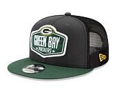 Kšiltovka New Era 9FIFTY NFL 21 Draft Green Bay Packers Snapback Heather Grey / Team
