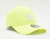 Dětská Kšiltovka New Era 9FORTY Kids MLB Neon Pack New York Yankees Strapback Upright Yellow / Optic