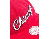 Kšiltovka Mitchell & Ness Chicago Bulls BW18048 City Snapback Red