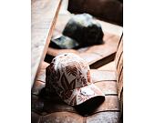 Kšiltovka New Era 9FORTY Hibiscus Print Strapback Stone