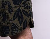 Kraťasy New Era Floral All Over Print New Olive / Navy