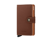 Peněženka Secrid Miniwallet Saffiano Caramel