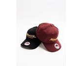 Kšiltovka Mitchell & Ness Pinscript Redline Snapback Branded Black / Gold