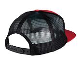 Kšiltovka Independent Cross Sequent Meshback Black/Dark Red