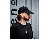Triko New Era Essential Script Tee Black