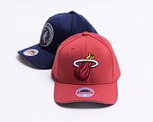 Kšiltovka MItchell & Ness Team Ground Redline Miami Heat Maroon 6HSSMM19361-CBMHEMARO