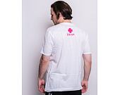 Triko Pink Dolphin RETRO GHOST TEE PS12211RGWH WHITE