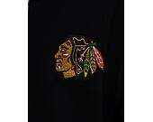 Mikina '47 Brand NHL Chicago Blackhawks Back Check Morris Full Zip Hood Jet Black