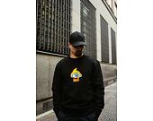 Mikina HUF Roasted Crew Black