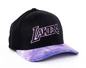 Kšiltovka Mitchell & Ness Los Angeles Lakers Tie Dye 110 Snapback Black / Purple