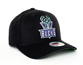 Kšiltovka Mitchell & Ness Milwaukee Bucks 50th Anniversary Patch 110 Snapback Black