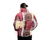 Bunda Karl Kani 6076775 KK Retro Paisley Corduroy Puffer Jacket Sand/Brown KM214-047-1