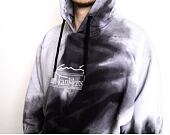 Mikina Karl Kani 6028807 KK Signature KKJ Tie Dye OS Hoodie Black/White/Grey KM214-038-2