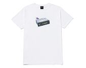 Triko HUF × Pleasures Head Unit T-Shirt White