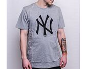 Triko New Era Essential MLB Team Logo New York Yankees Grey