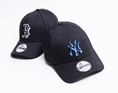 Kšiltovka New Era 9FORTY Infill New York Yankees Strapback Navy / IRF