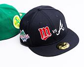 Kšiltovka New Era 59FIFTY 1991 World Series Atlanta Braves VS Minnesota Twins - Navy