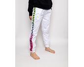 Dámské Tepláky Kappa 222 Banda Wrastoria Degrade White - Fuxia - Lime