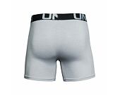 Pánské Trenýrky Under Armour Charged Cotton 6in 3 Pack - Black / Grey / Charcoal