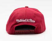 Kšiltovka Mitchell & Ness Team Ground 2.0 Snapback Miami Heat Maroon