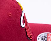 Kšiltovka Mitchell & Ness Team Ground 2.0 Stretch Snapback Miami Heat Maroon