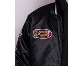 Bunda Mitchell & Ness Champ City Satin Jacket Chicago Bulls Black