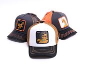 Kšiltovka Capslab Scooby-Doo - Scary Scooby Trucker White / Brown