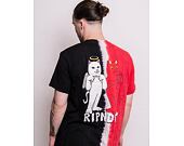 Triko Rip N Dip Angel & Devil Tee Red/Black Split Dye RND9078