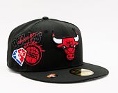 Kšiltovka New Era NBA22 59FIFTY Back Half Chicago Bulls Team Color