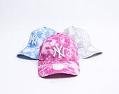 Dámská kšiltovka New Era 9FORTY Womens MLB Tie Dye New York Yankees Strapback Pink