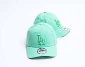 Dětská kšiltovka New Era 9FORTY Kids MLB League Essential Los Angeles Dodgers Strapback Mint