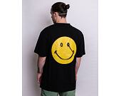 Triko Karl Kani Chest Signature Smiley Print Tee black/yellow