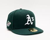 Kšiltovka New Era 59FIFTY MLB World Series 5 Oakland Athletics Fitted Dark Green