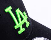 Dětská kšiltovka New Era 9FORTY Kids MLB Neon Pack Los Angeles Dodgers Strapback Black
