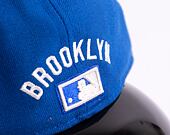 Kšiltovka New Era 59FIFTY Low Profile MLB Cooperstown Brooklyn Dodgers Fitted Bright Royal / Grey