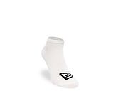 3 páry ponožek New Era Flag Sneaker 3Pack White