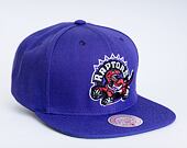 Kšiltovka Mitchell & Ness Toronto Raptors Team Ground 2.0 Snapback HWC Purple