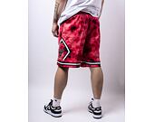 Kraťasy Mitchell & Ness Chicago Bulls Galaxy Swingman Shorts Red