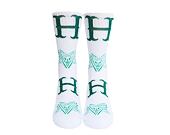 Ponožky HUF × Thrasher Duality Sock White