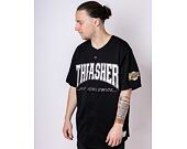 Dres HUF × Thrasher Center Field Baseball Jersey Black