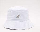 Klobouk Kangol Washed Bucket K4224HT-WH103 White